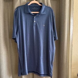 Vineyard Vines Classic Blue Polo Shirt